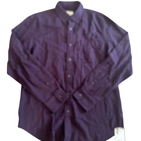CLUB MONACO Men’s Purple Button Down Shirt Sz M New without tags - Picture 1 of 6